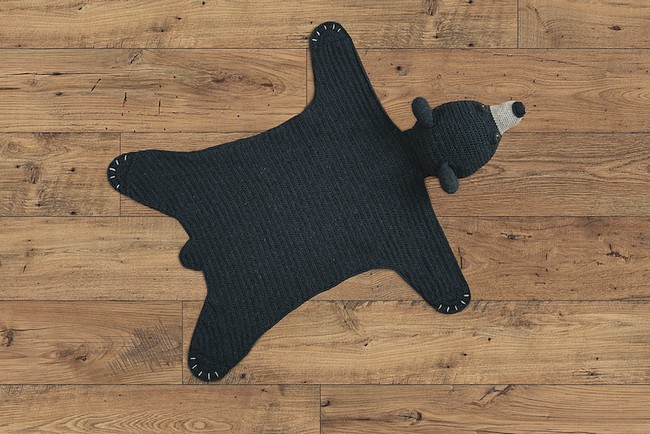 Black Bear Rug