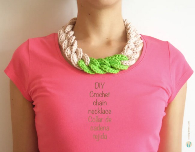 Crochet Chain Necklace