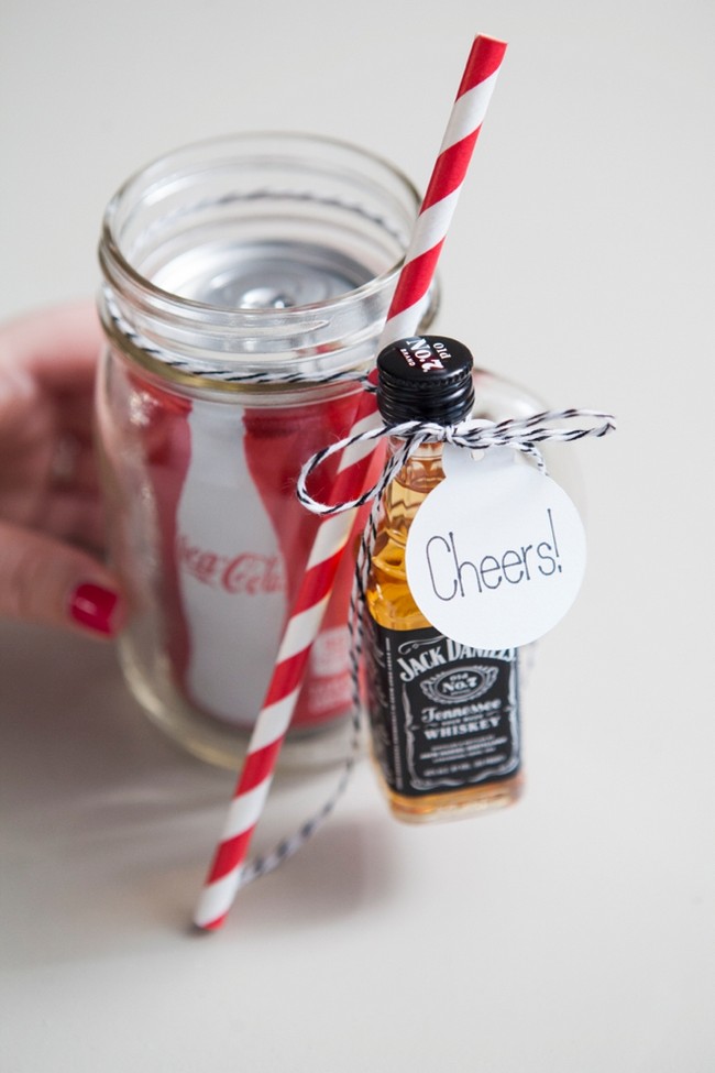 DIY Mason Jar Cocktail Gifts