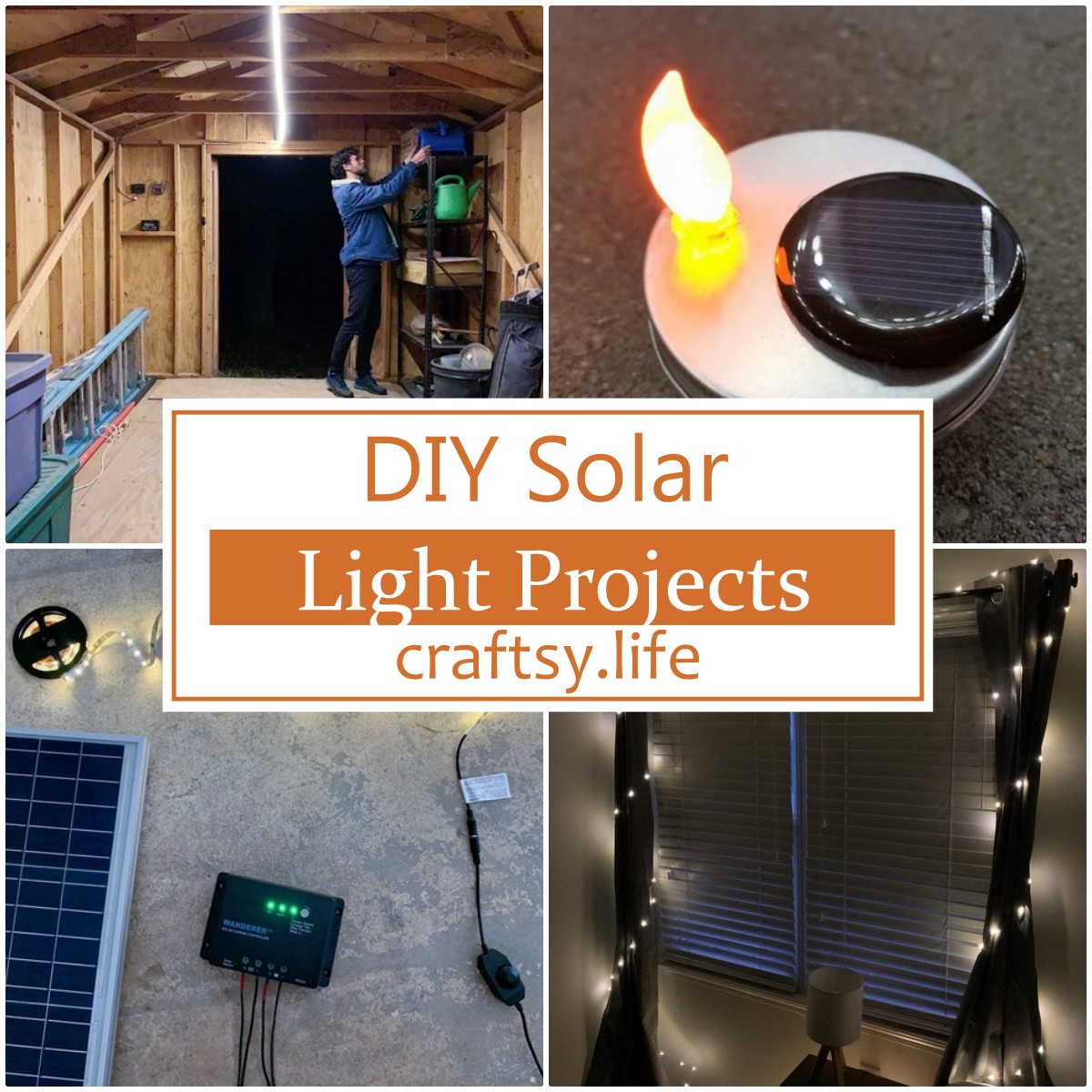 DIY Solar Light Projects