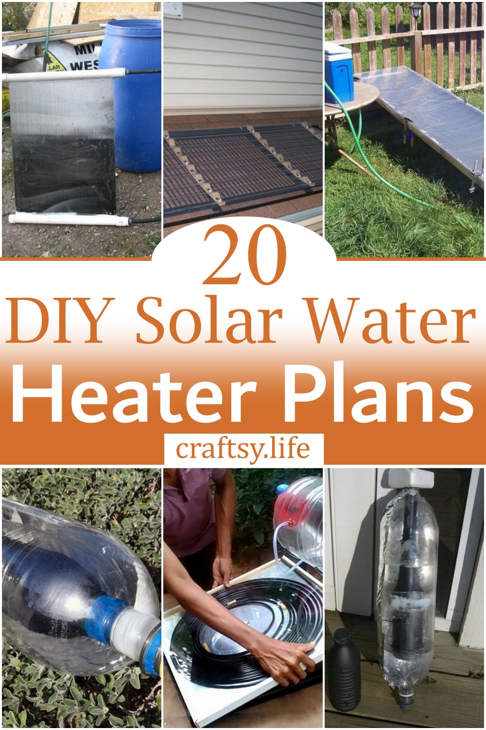 DIY Solar Water Heater Plans