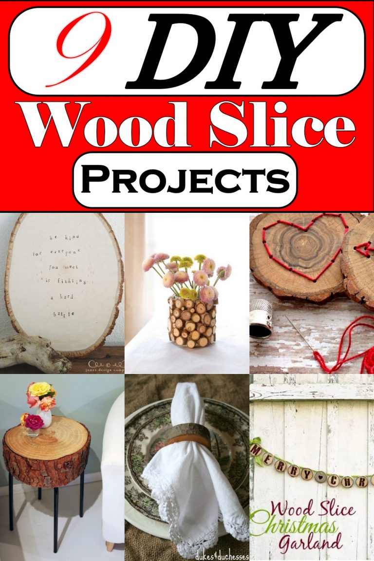 9 DIY Wood Slice Projects