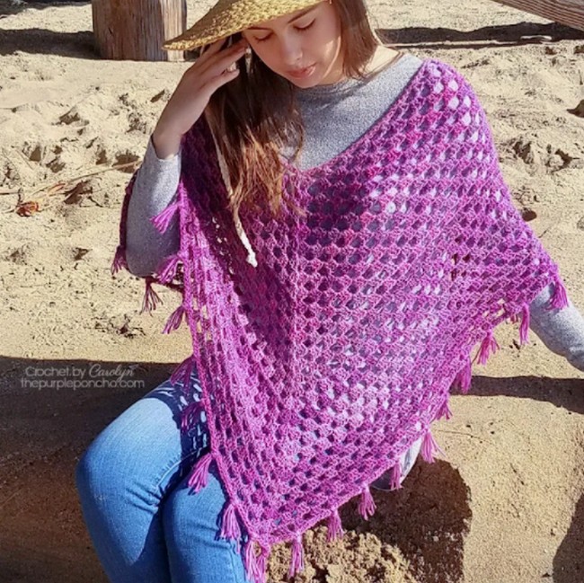 Timeless Boho Poncho Pattern