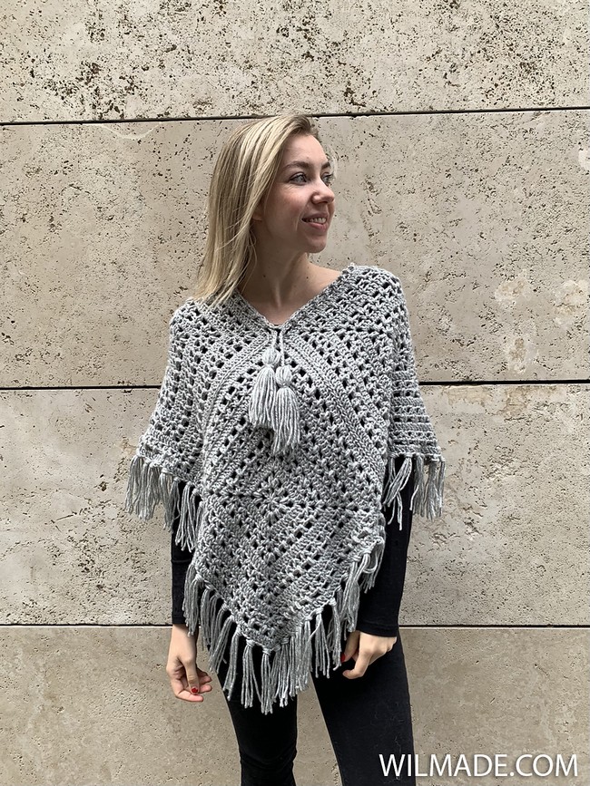 Tulip Square Poncho