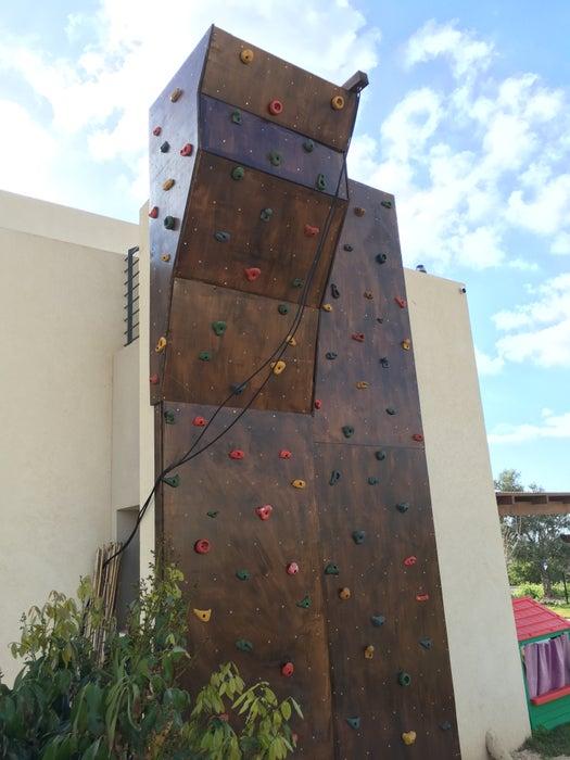 Outdoor Rock Climbing Wall