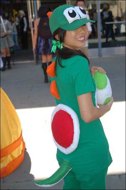 Yoshi Costume Idea For Teen