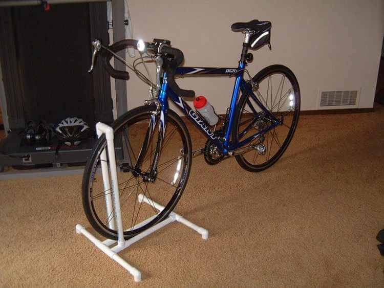 DIY PVC Bike Rack