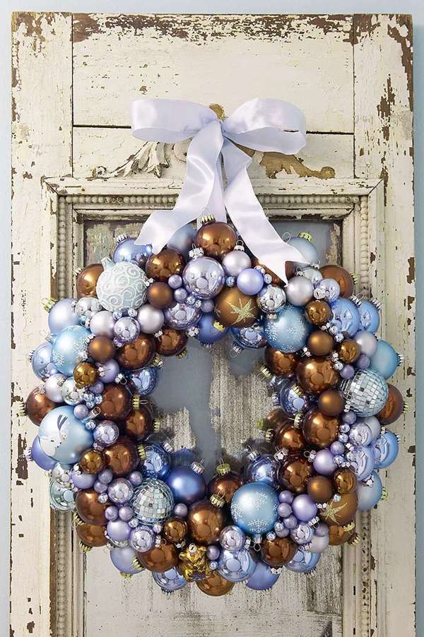 Christmas Ball Wreath