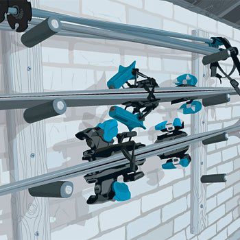 How To Build Ski Rack