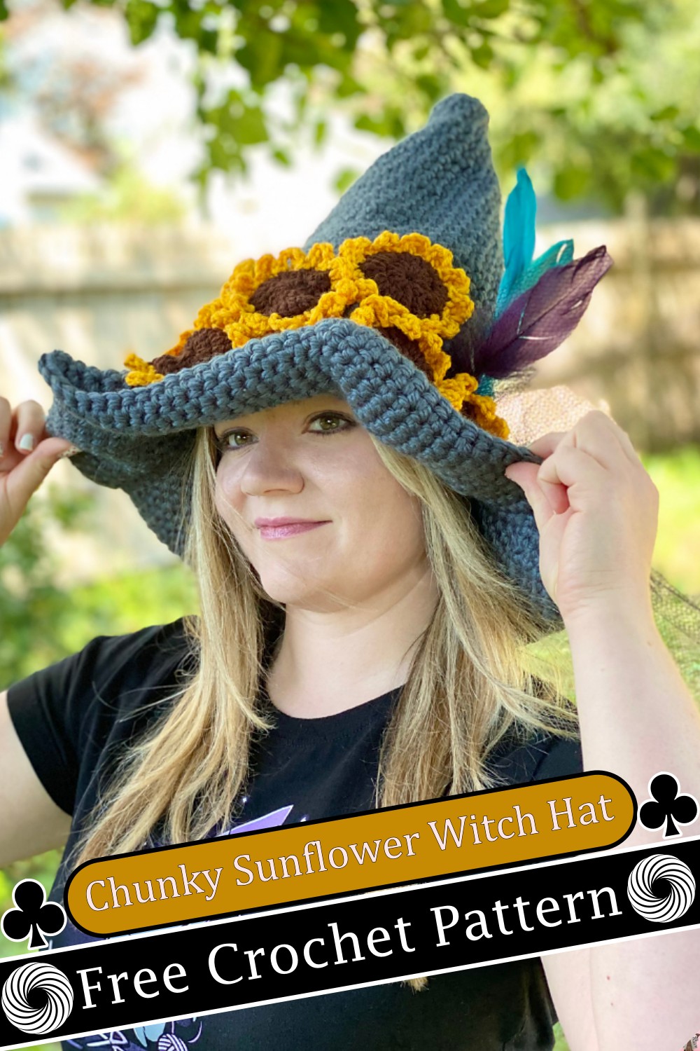 Chunky Sunflower Hat
