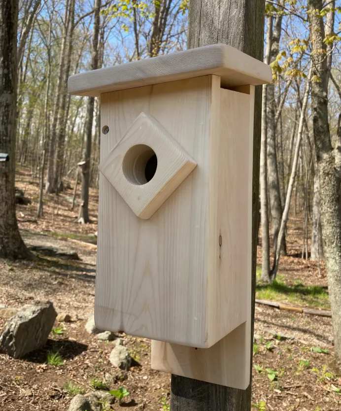 DIY Bluebird House For Garden