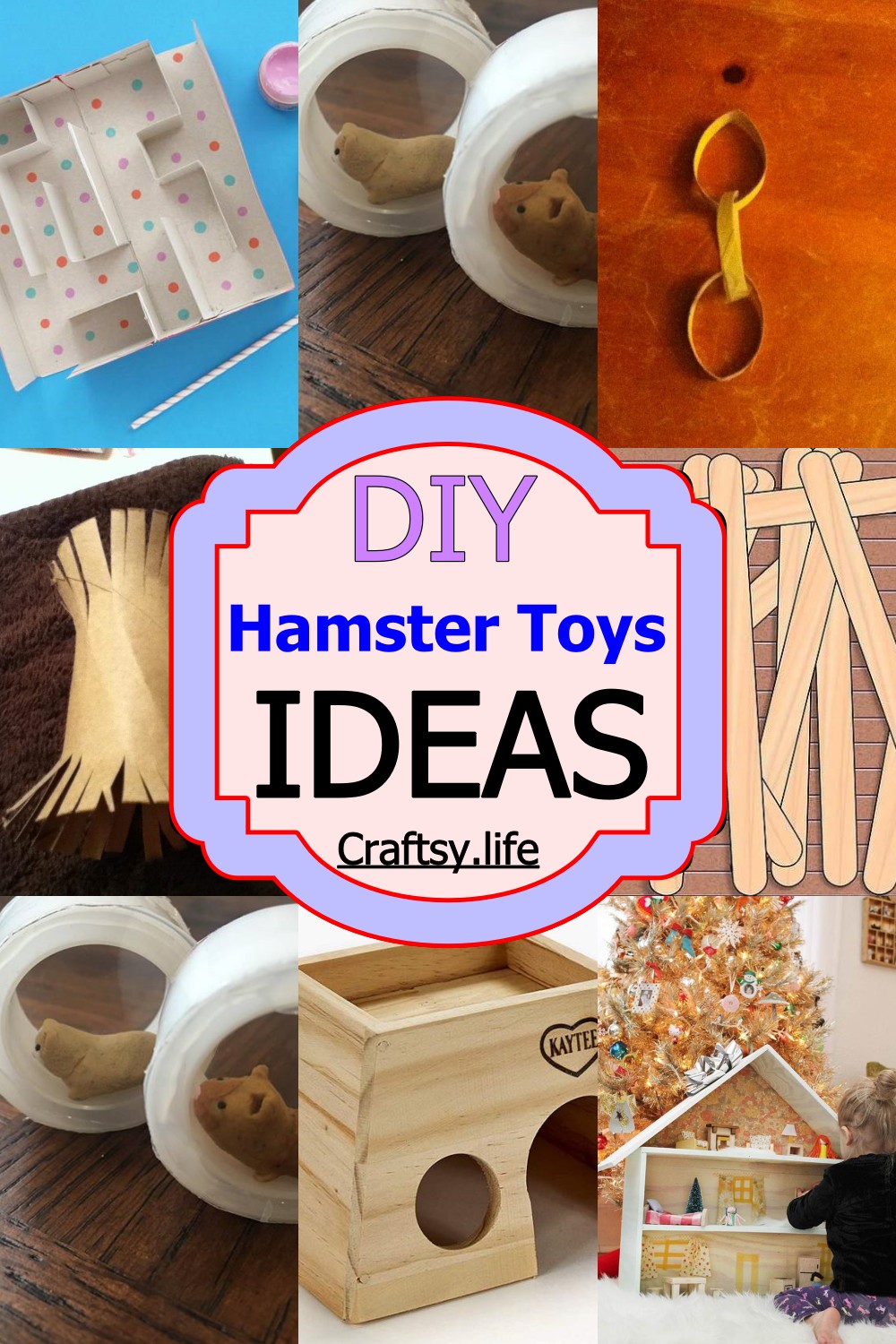 DIY Hamster Toys