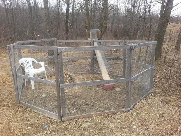 DIY Rabbit Playpen