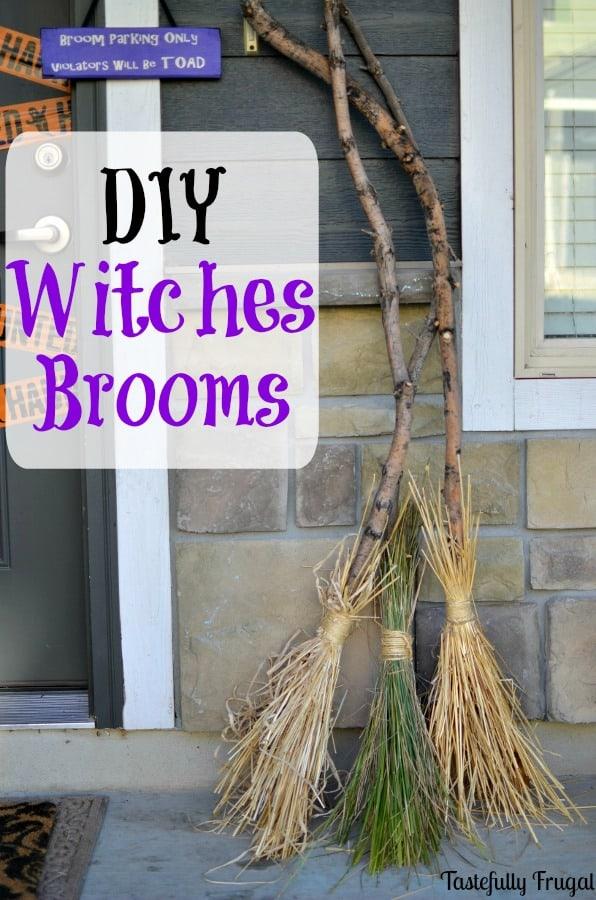 DIY Witches Brooms