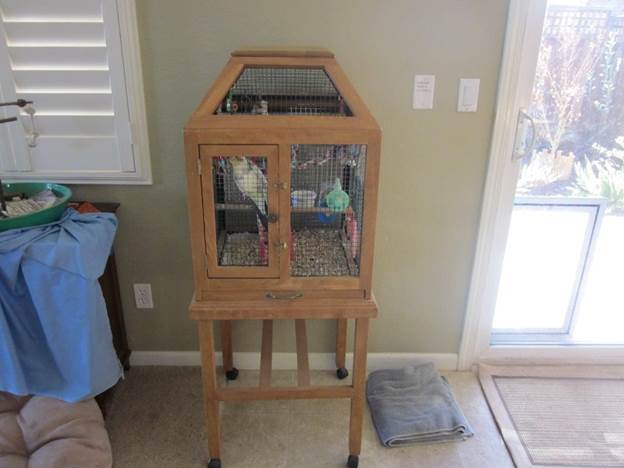 DIY Wood Cage