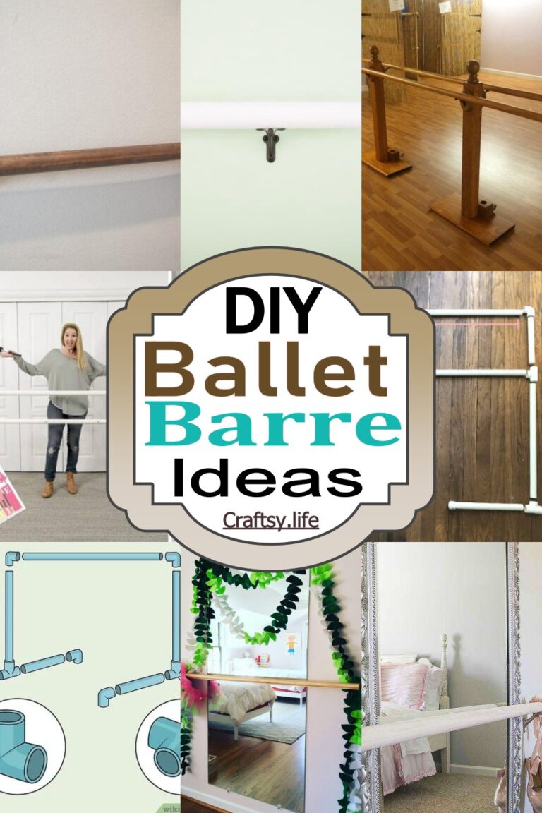 24 Fun & Creative DIY Ballet Barre Ideas For Your Home