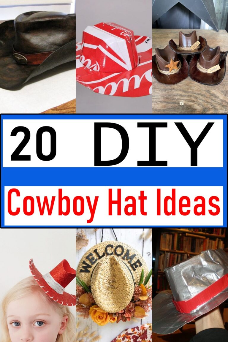 20 DIY Cowboy Hat Ideas And Crafts