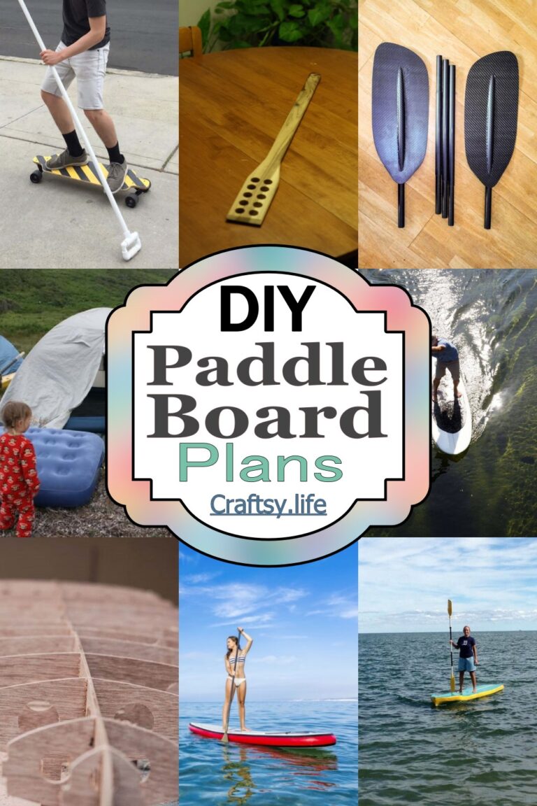 14 Free DIY Paddle Board Plans For Boating