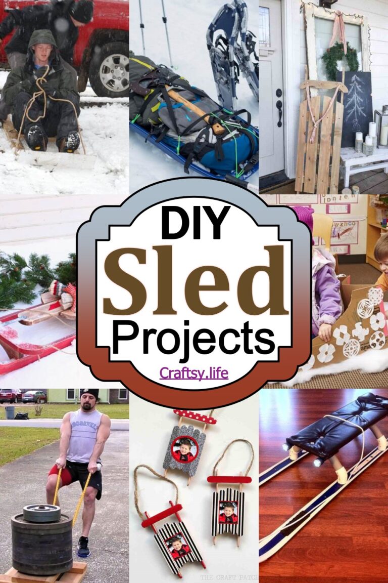 DIY Sled Ideas To Have Fun In Snow