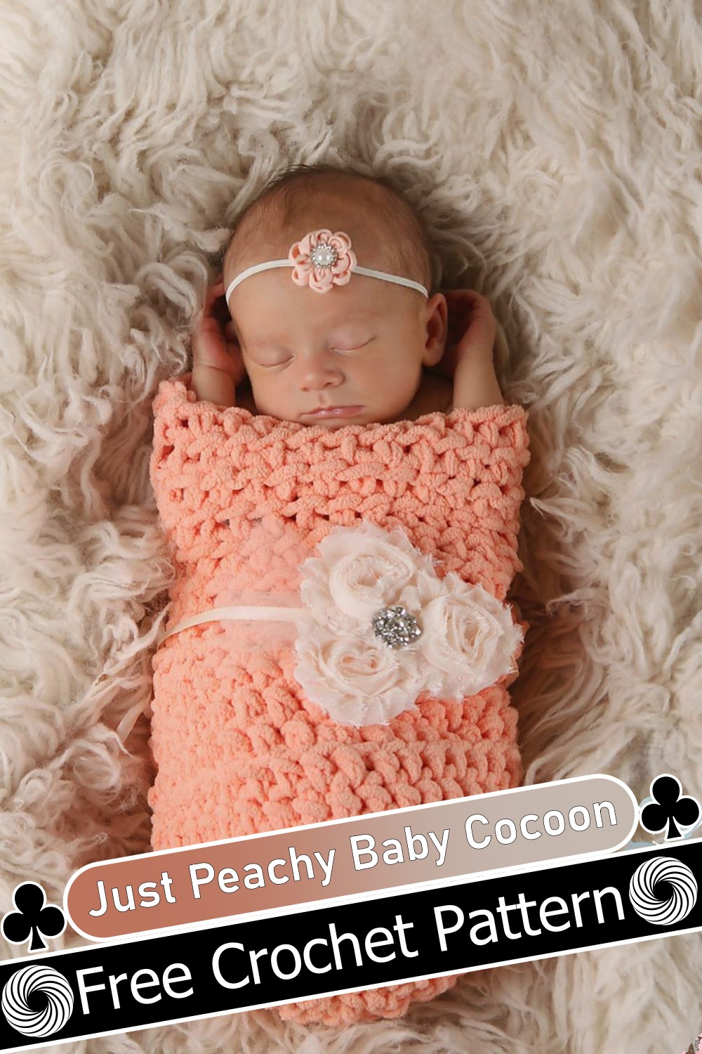 Just Peachy Baby Cocoon