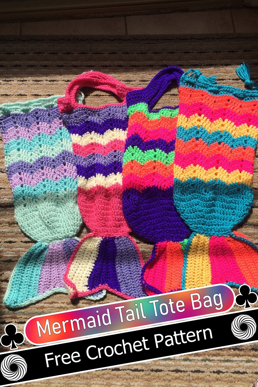 Mermaid Tail Tote Bag