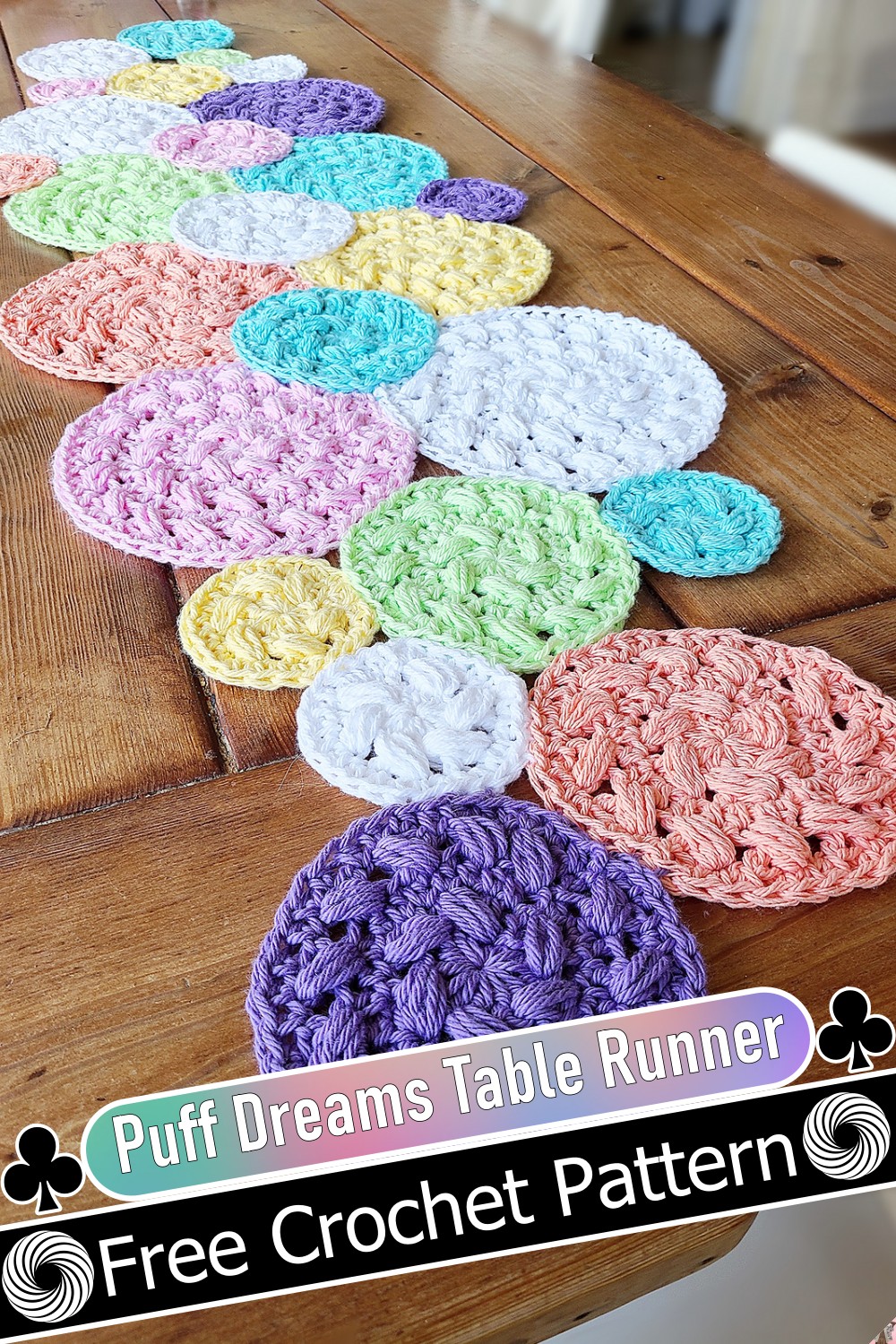 Puff Dreams Table Runner