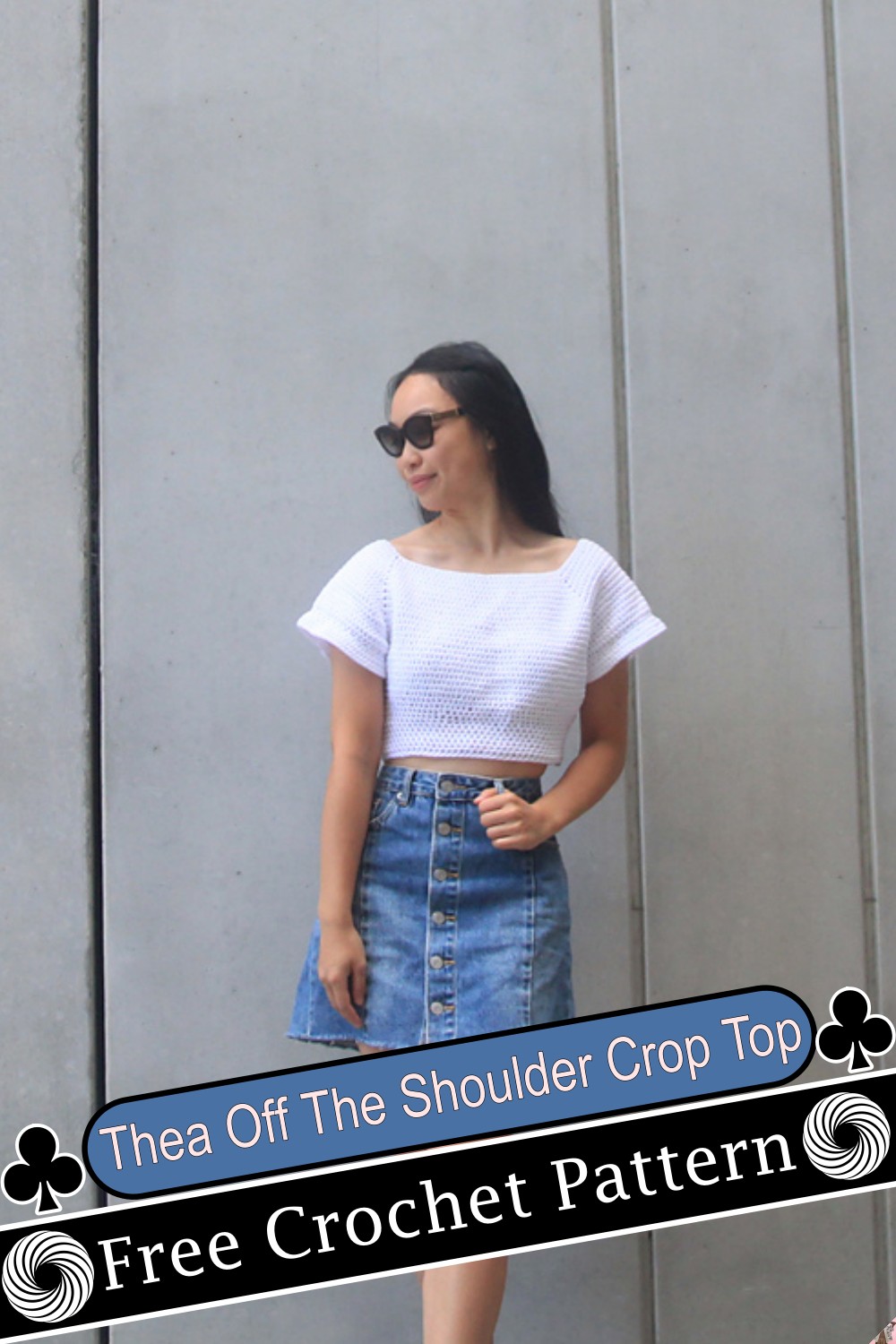 Thea Off The Shoulder Crop Top