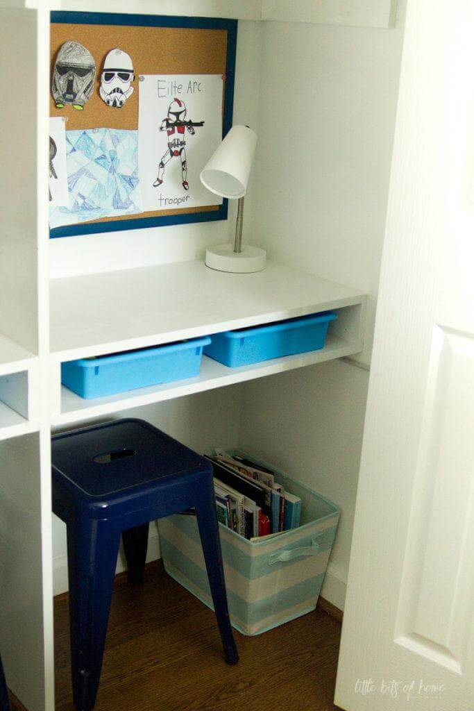 No Cost Build Kids Desk DIY