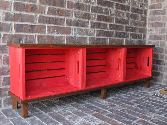 Functional Furniture: Crate Bench Project