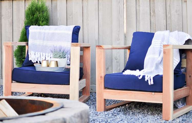 DIY Modern Outdoor Chair