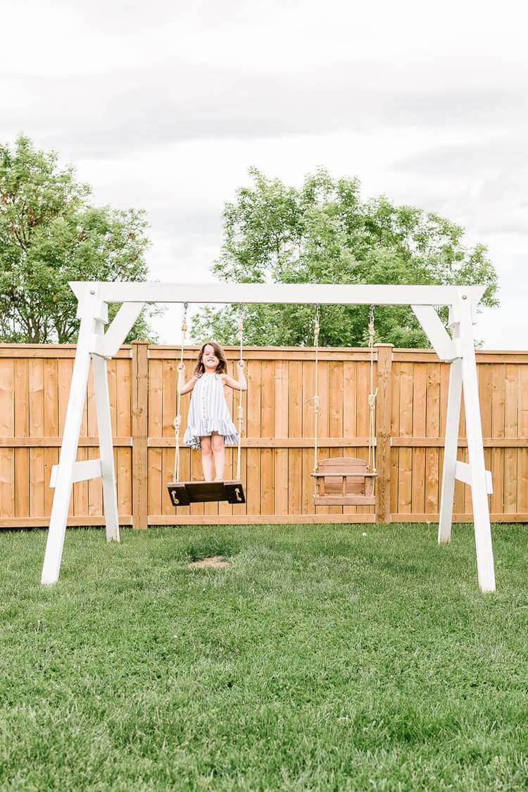 Wooden Swing Set Plans DIY