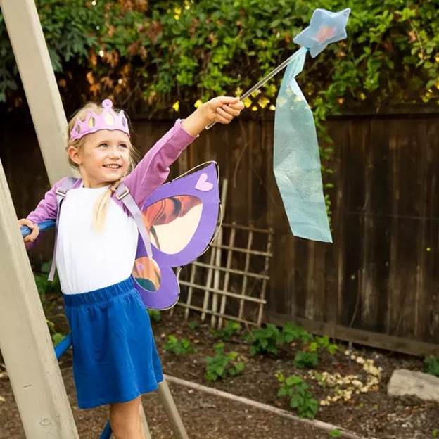 No-Sew DIY Fairy Costume