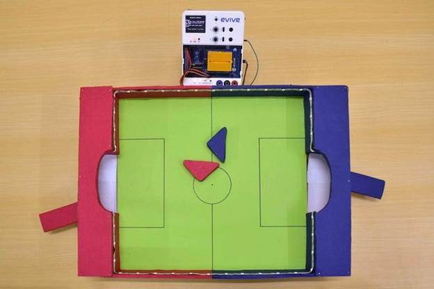 DIY Magnetic Air Hockey Table With Cardboard