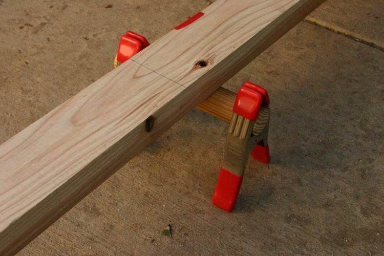 DIY Micro Sawhorse