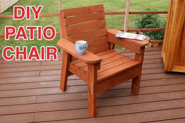 DIY Patio Chair Plans