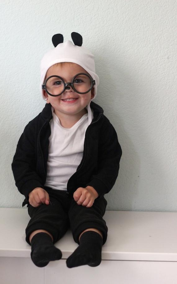 DIY Toddler Panda Costume