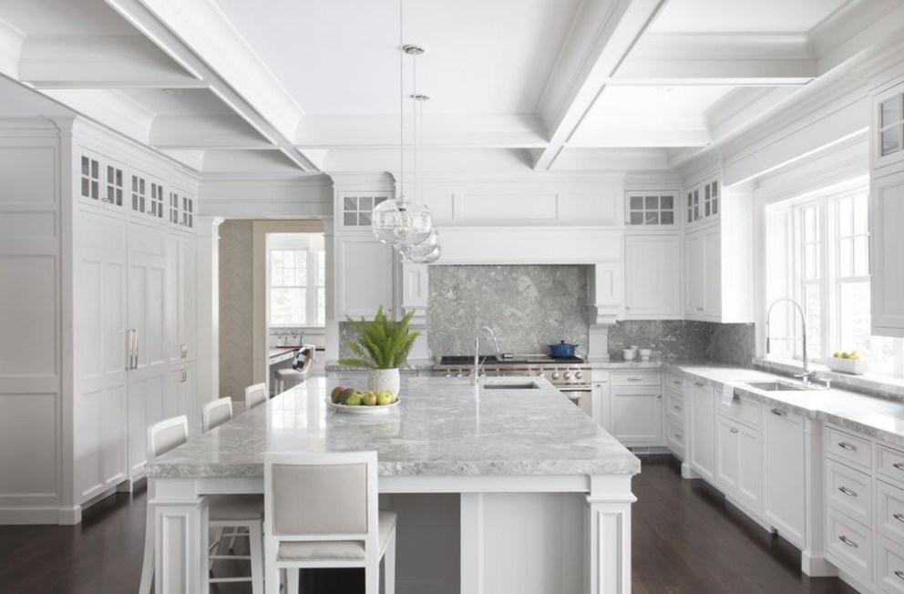 Amazing Kitchen Countertop Idea With A Touch Of green