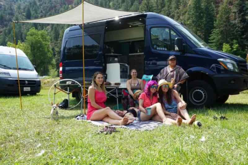 Campervan shade awning for under $100