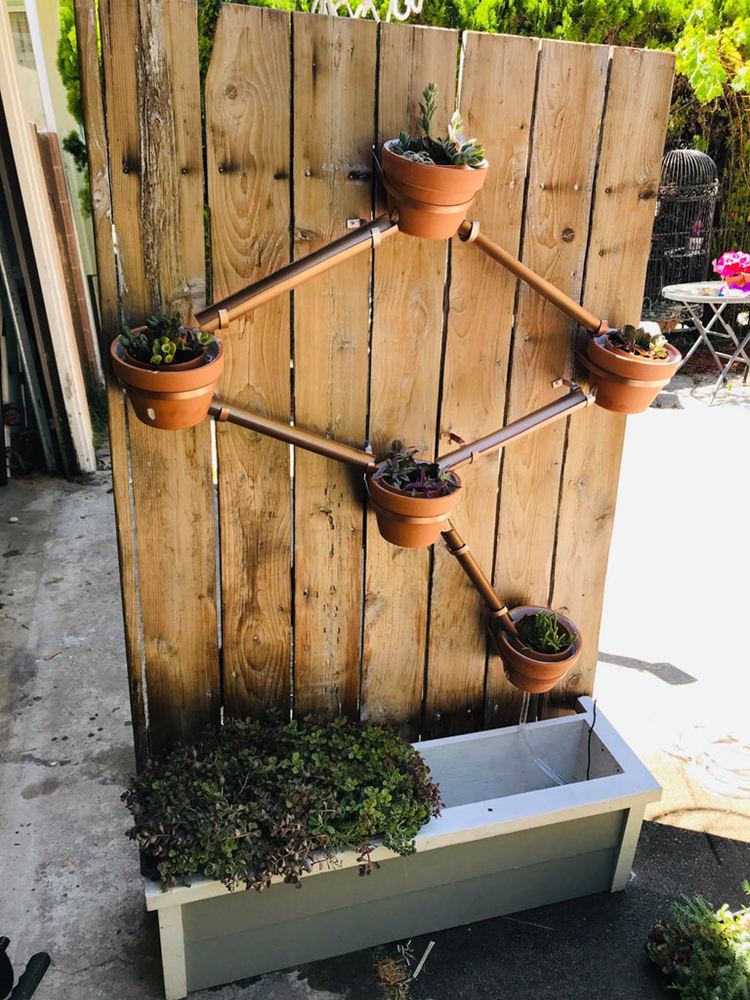 Circulating Self Watering Vertical Planter