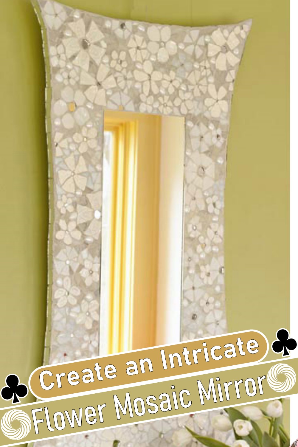 Create an Intricate Flower Mosaic Mirror