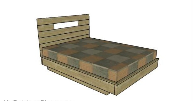 DIY Floating Bed Frame Plans