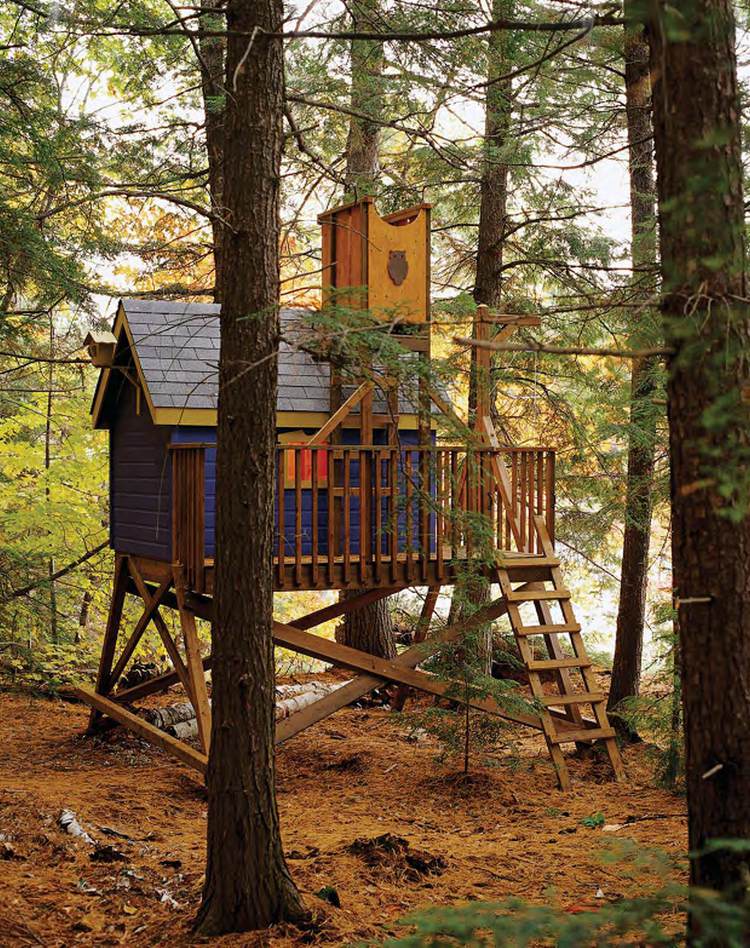 DIY Free Tree House Wood Plans