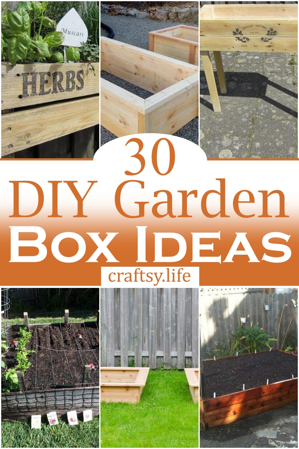 DIY Garden Box Ideas