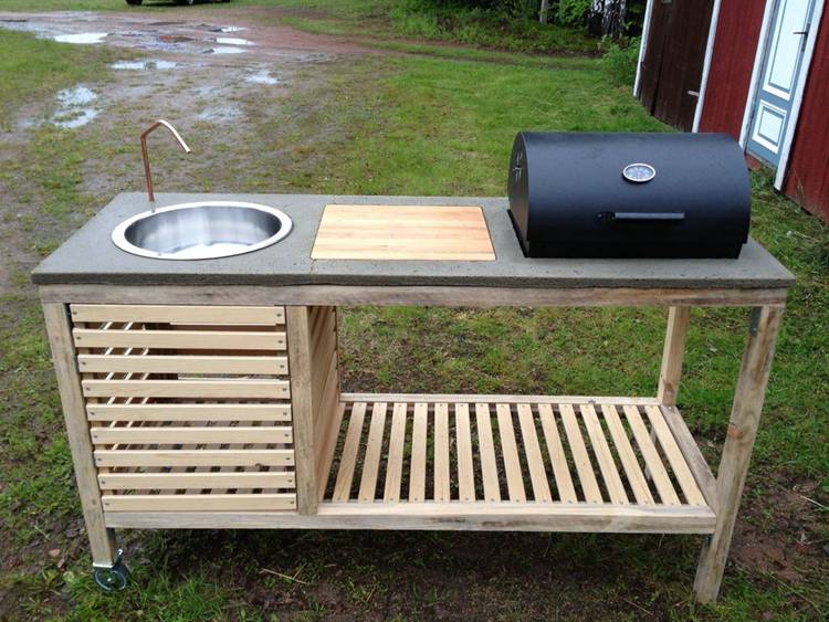 DIY Grill Station