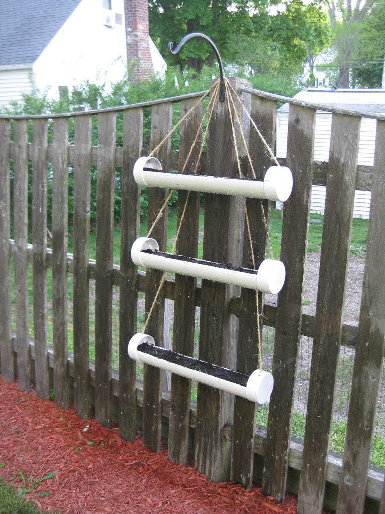 DIY Movable Hanging Herb Garden