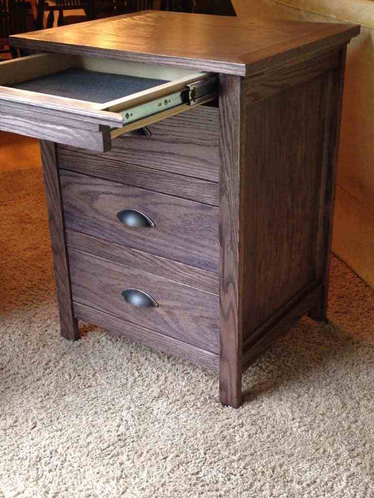 DIY Nightstand With Secret Drawer