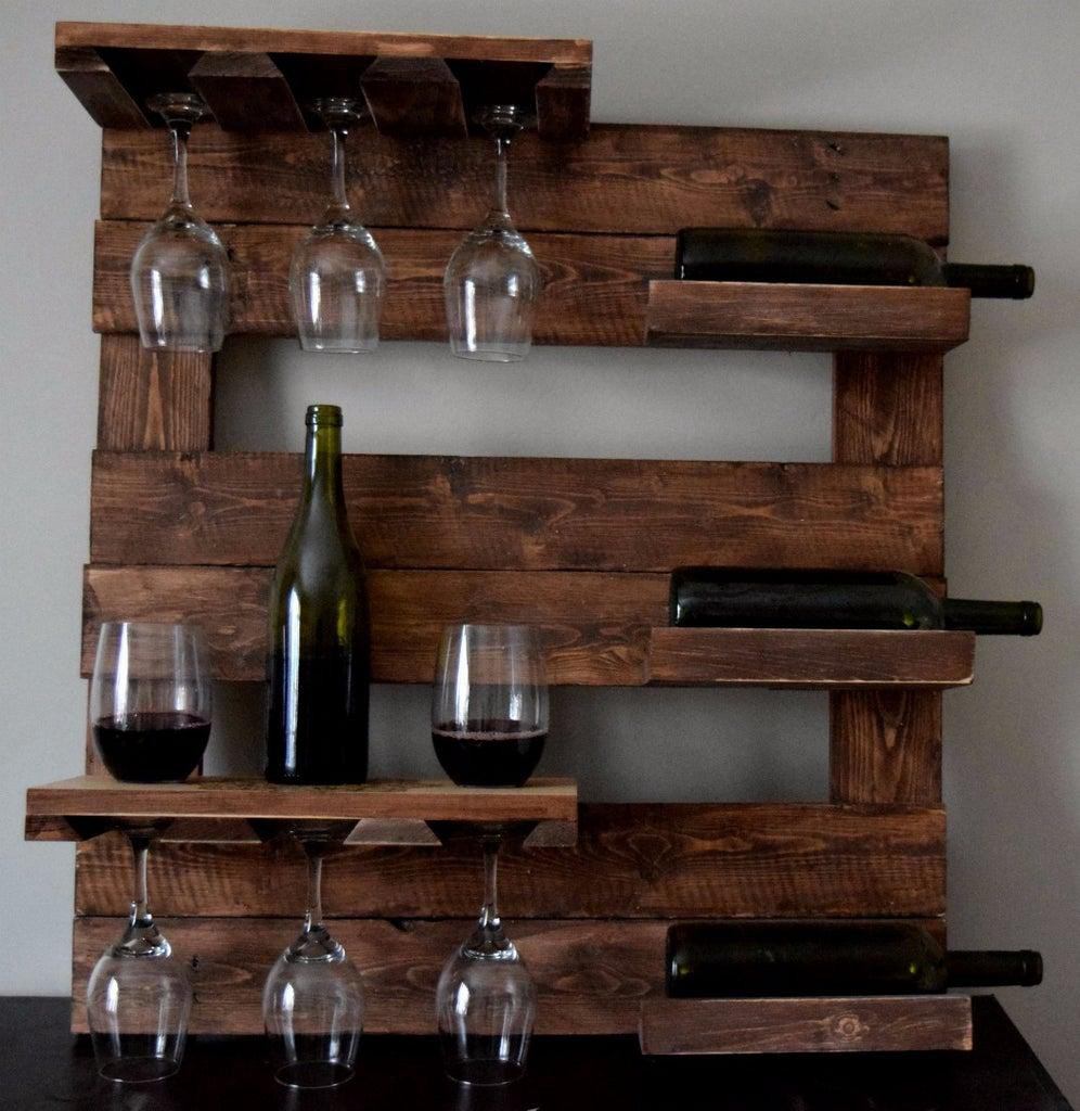 Pallet Wood Rack