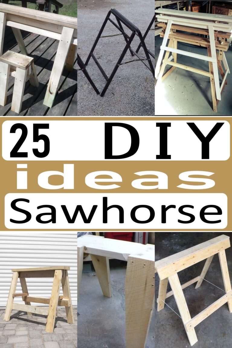 25 DIY Sawhorse Plans You Can Build This Weekend