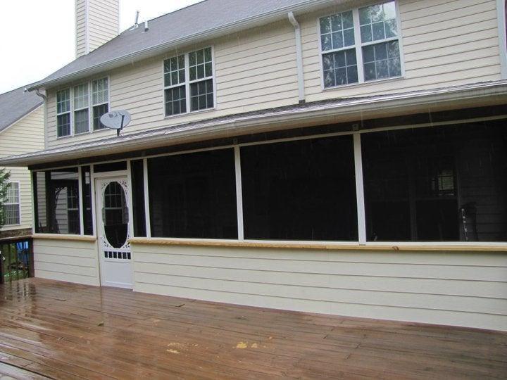 DIY Screened In Porch