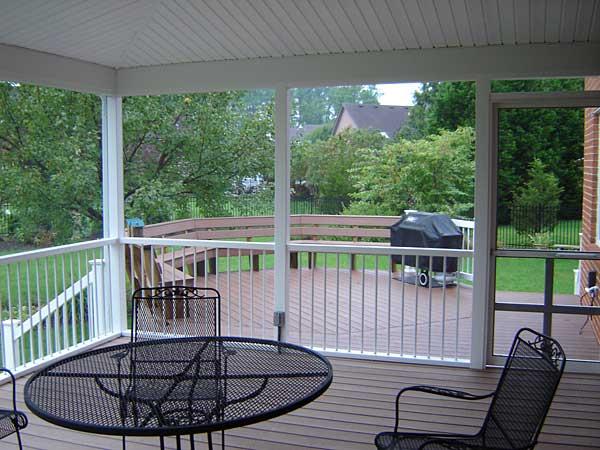 DIY Screened In Porch